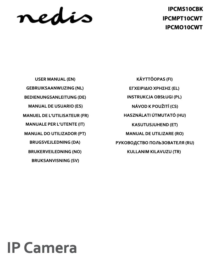 First page image of the manual for IPCMS10CBK