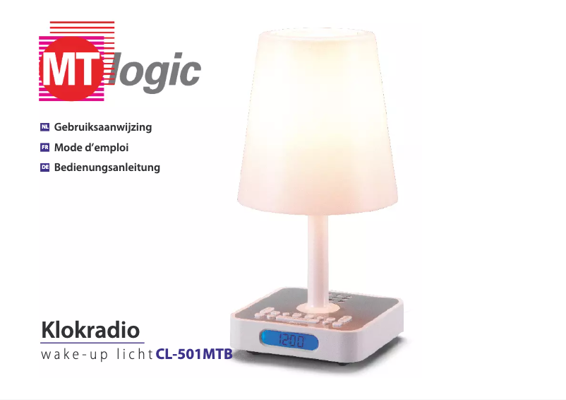 Page 1 de la notice Manuel utilisateur MT Logic CL-501MTB