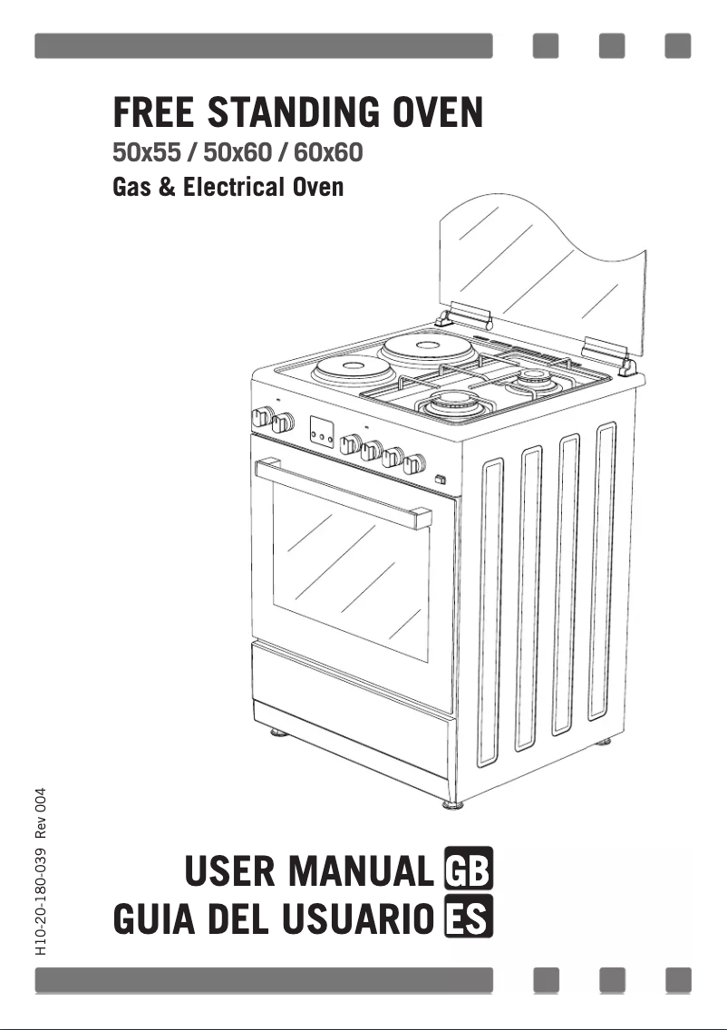 First page image of the manual for VCH 356 X FG