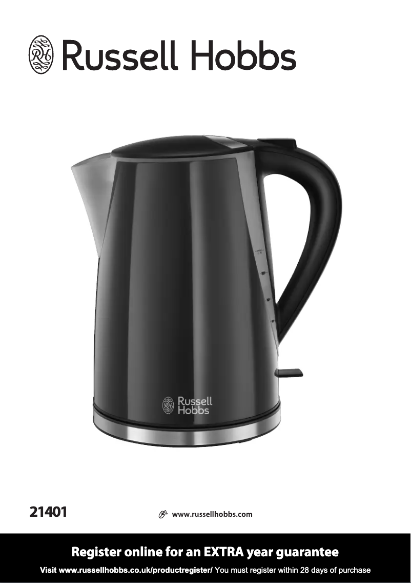 Page 1 of the manual User Manual Russell Hobbs Mode 21401