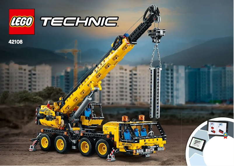 First page image of the manual for Technic 42108