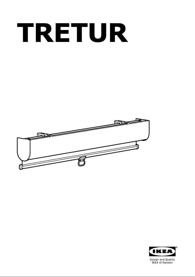 First page image of the manual for TRETUR