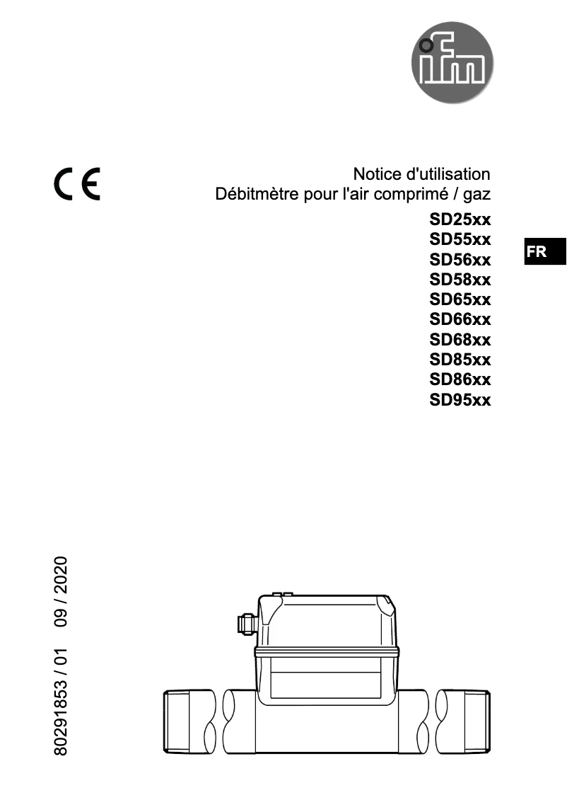 First page image of the manual for SD6501