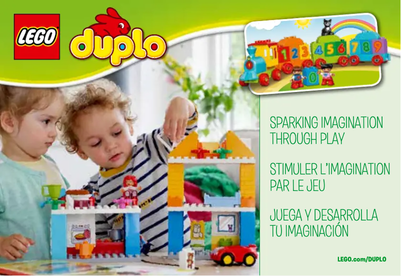Page 1 of the manual User Manual Lego Duplo 10852