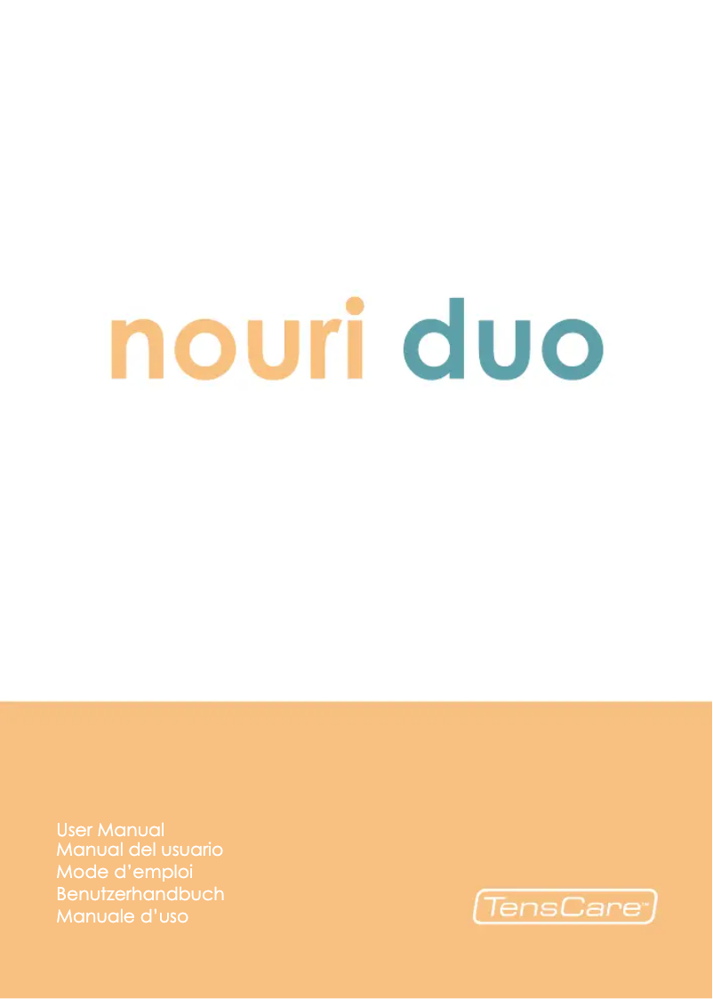 First page image of the manual for Nouri Duo