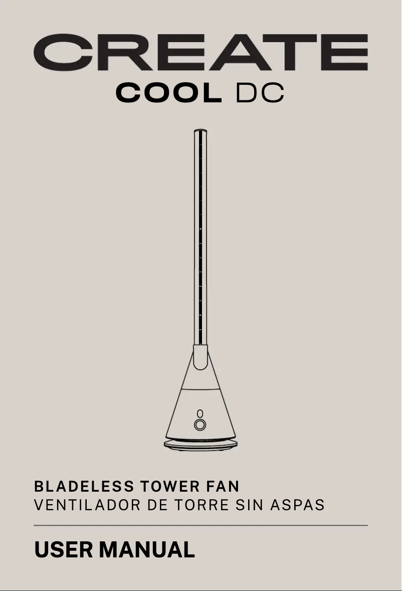 First page image of the manual for COOL DC