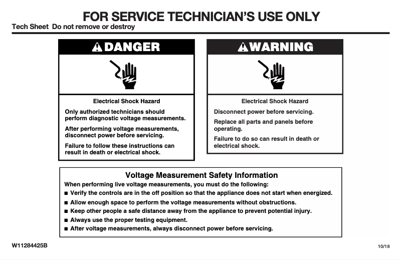First page image of the manual for JMW2430IM