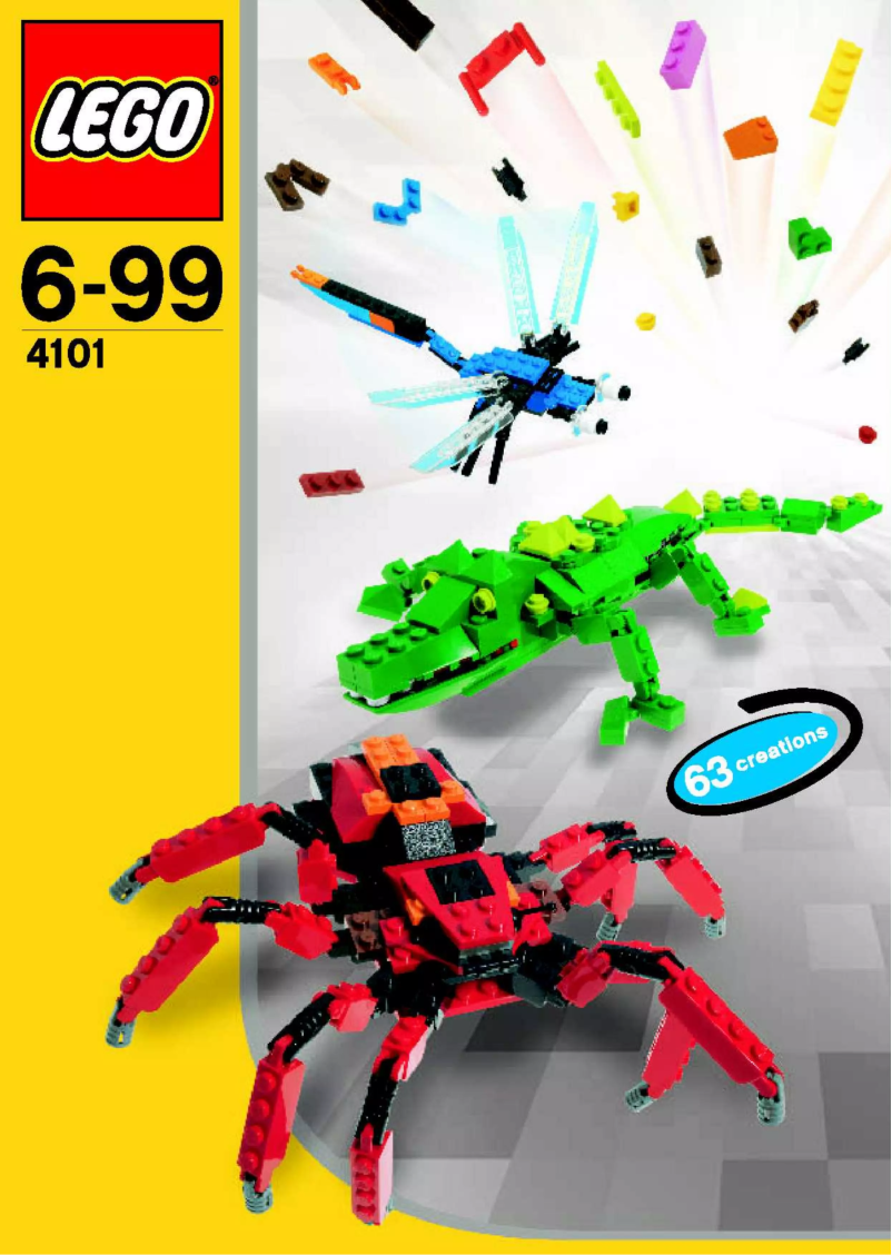 Page 1 of the manual User Manual Lego Creator 4101