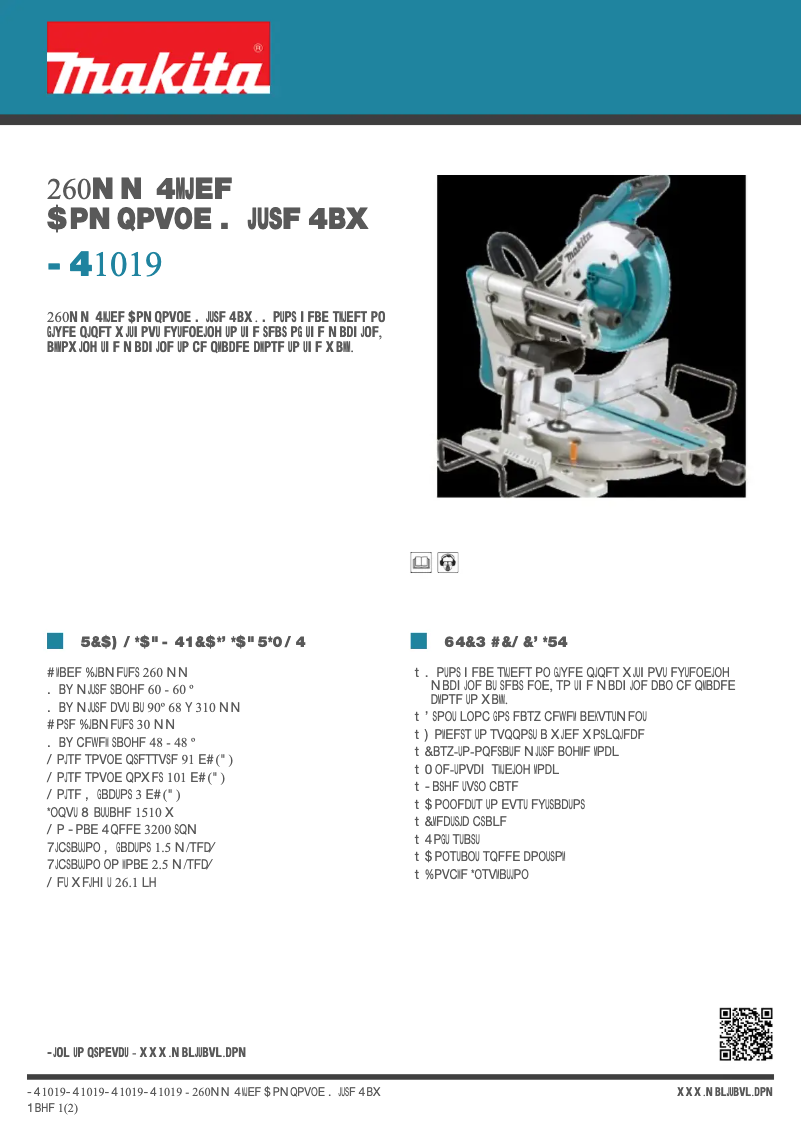 First page image of the manual for LS1019