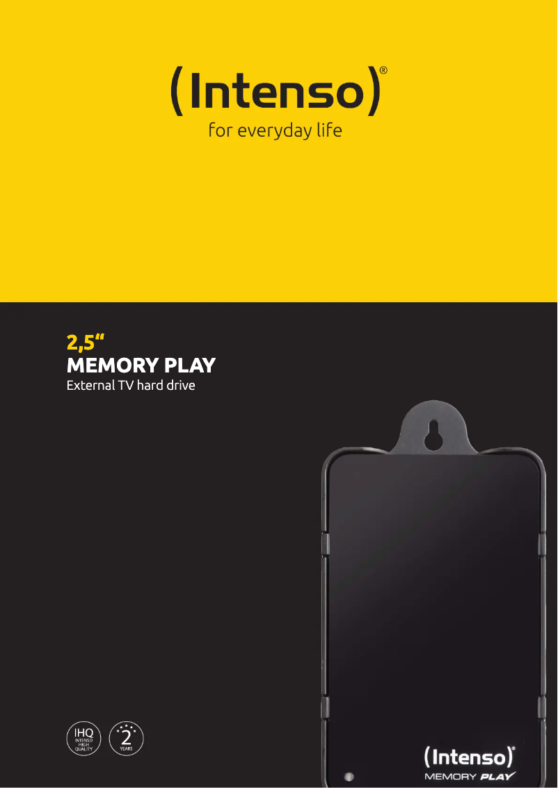 First page image of the manual for 2.5 Memory Play