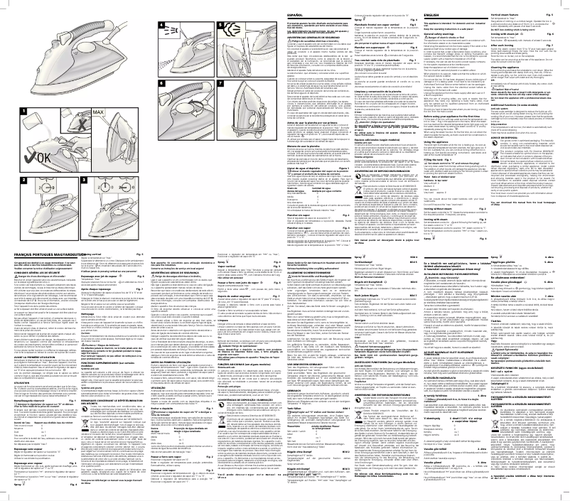 Page 1 of the manual User Manual Ufesa Xtensse PV1510