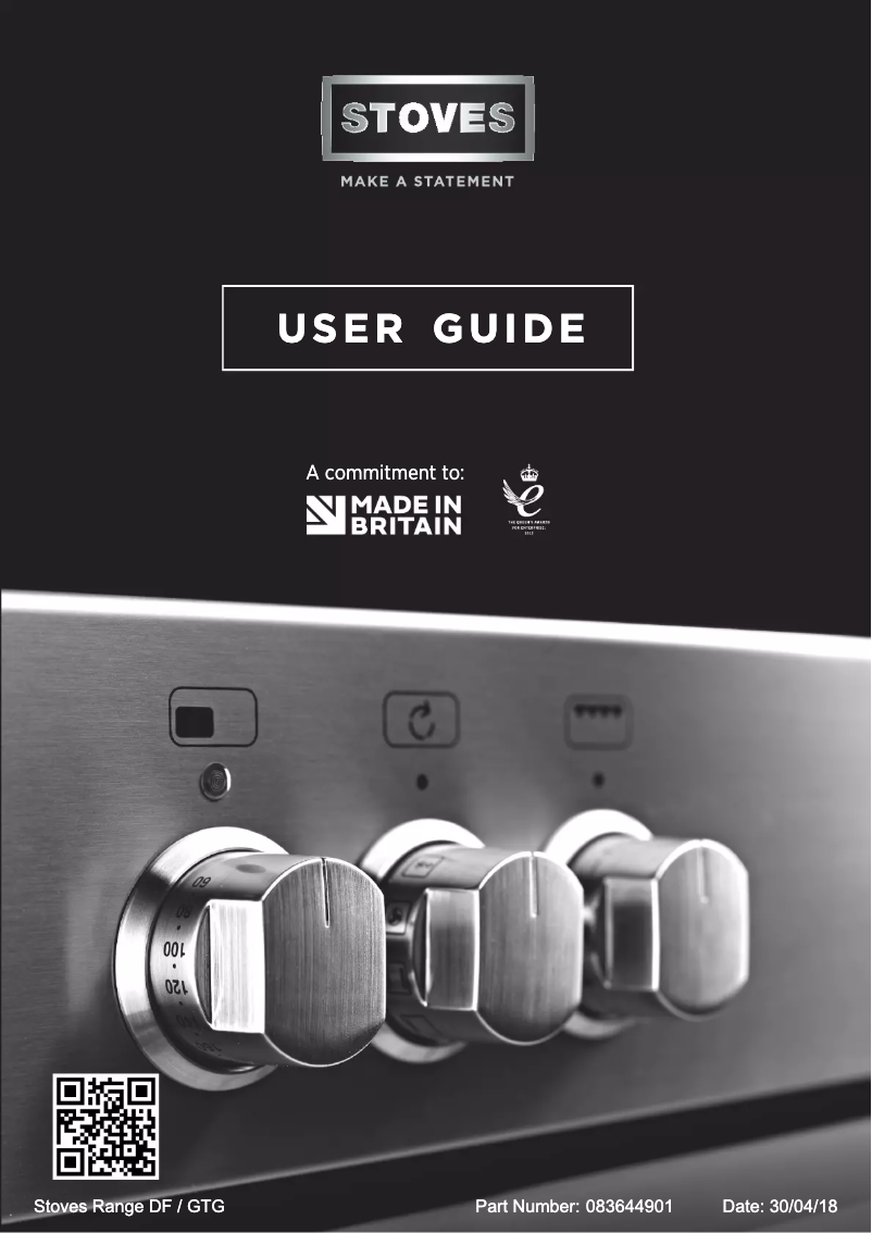 First page image of the manual for Sterling DeLuxe S1100DF GTG