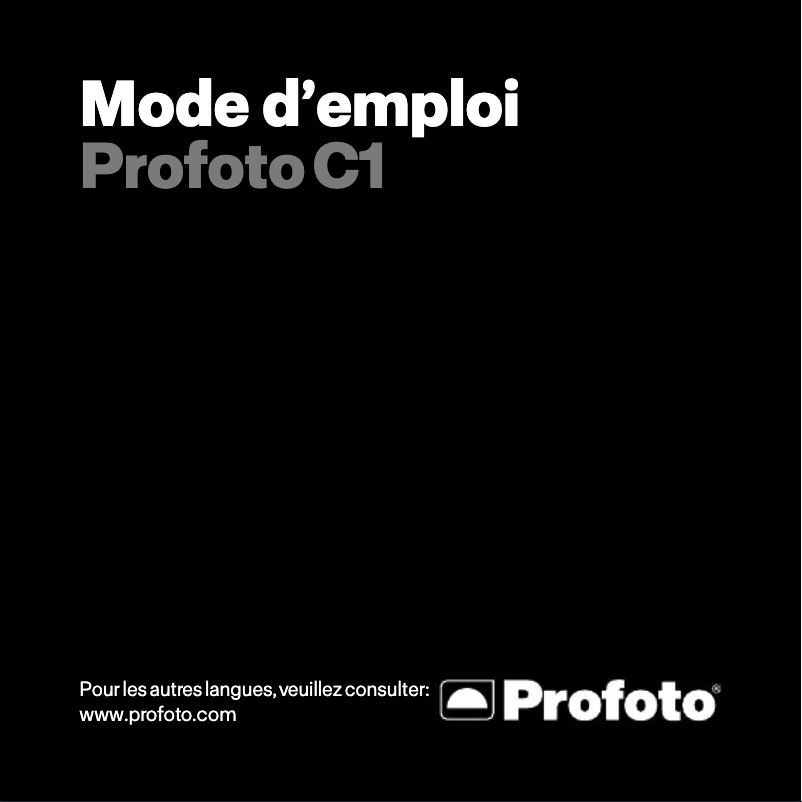 First page image of the manual for C1