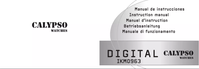 First page image of the manual for K5594