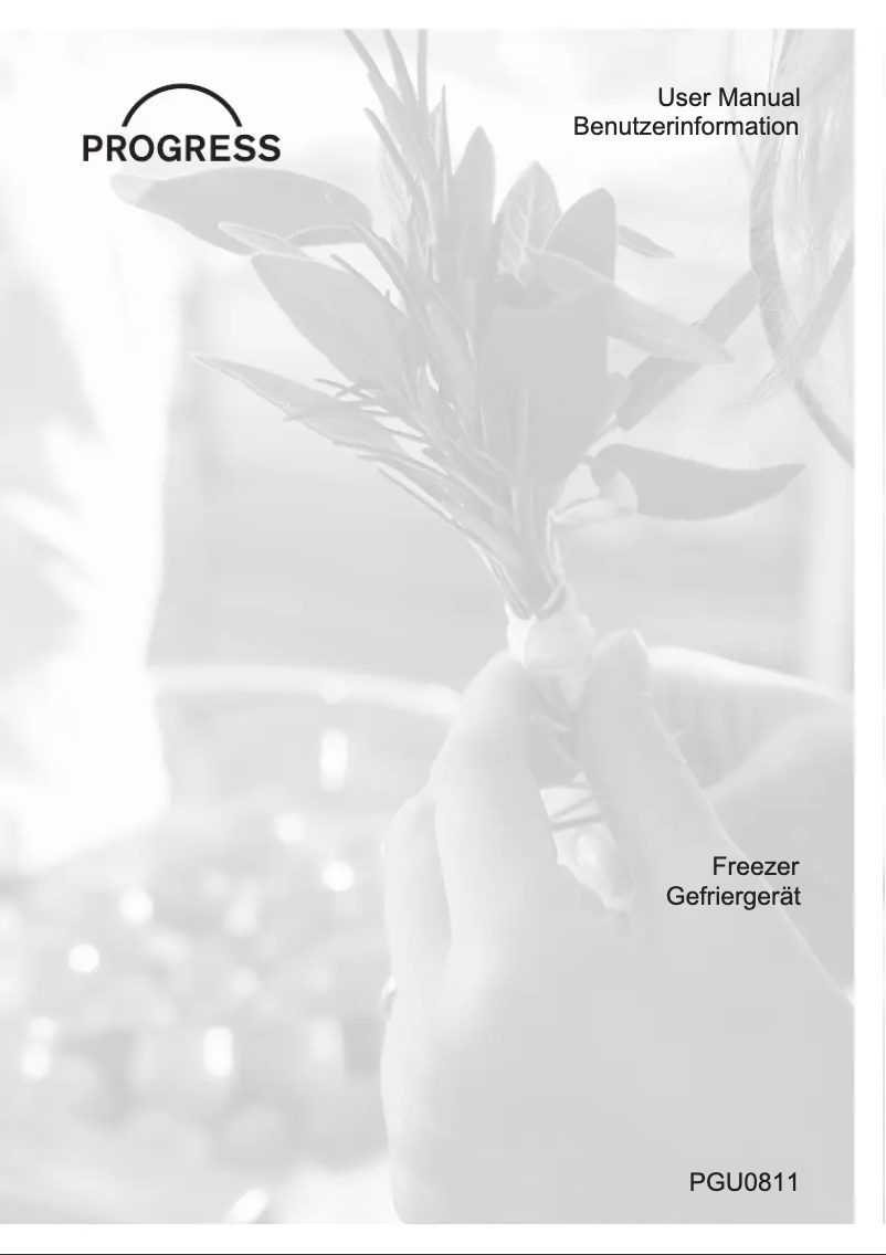 First page image of the manual for PGU0811