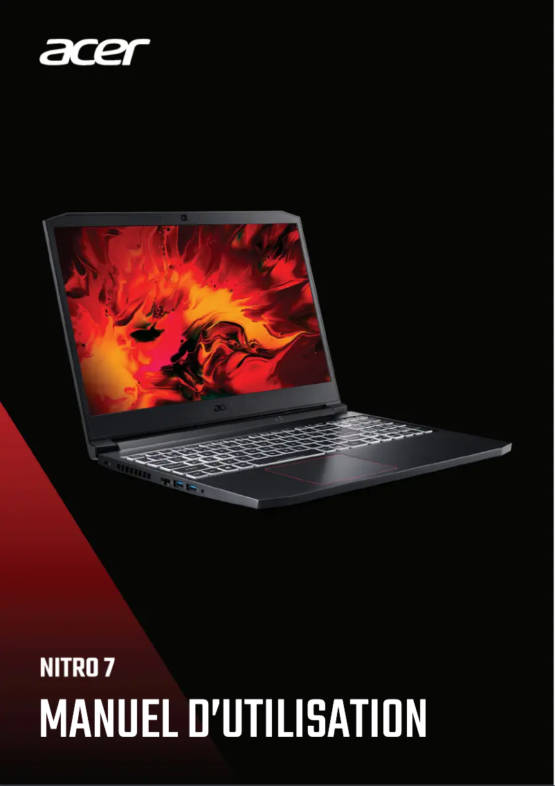 Page 1 of the manual User Manual Acer Nitro 7