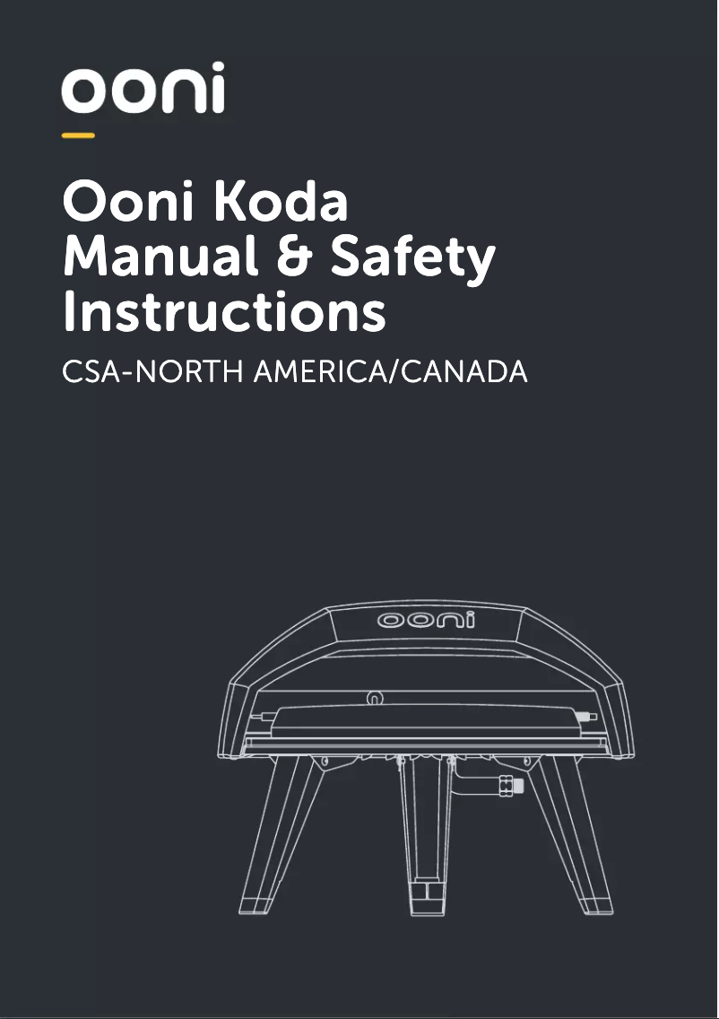 First page image of the manual for Koda 12
