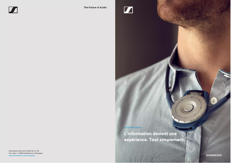 First page image of the manual for SR 2020-D