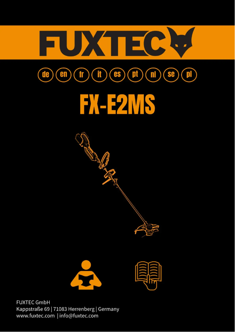 First page image of the manual for FX-E2MS