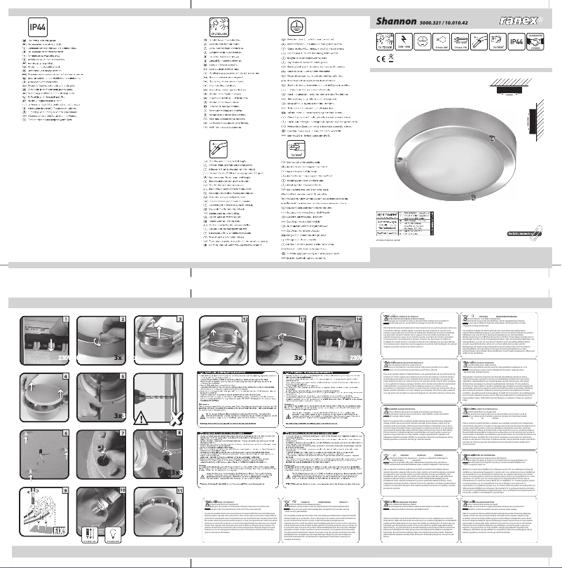 Page 1 of the manual User Manual Smartwares 10.010.42