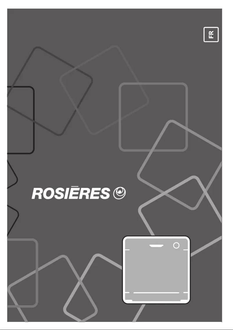Page 1 of the manual User Manual Rosieres RDIN 2D620PB