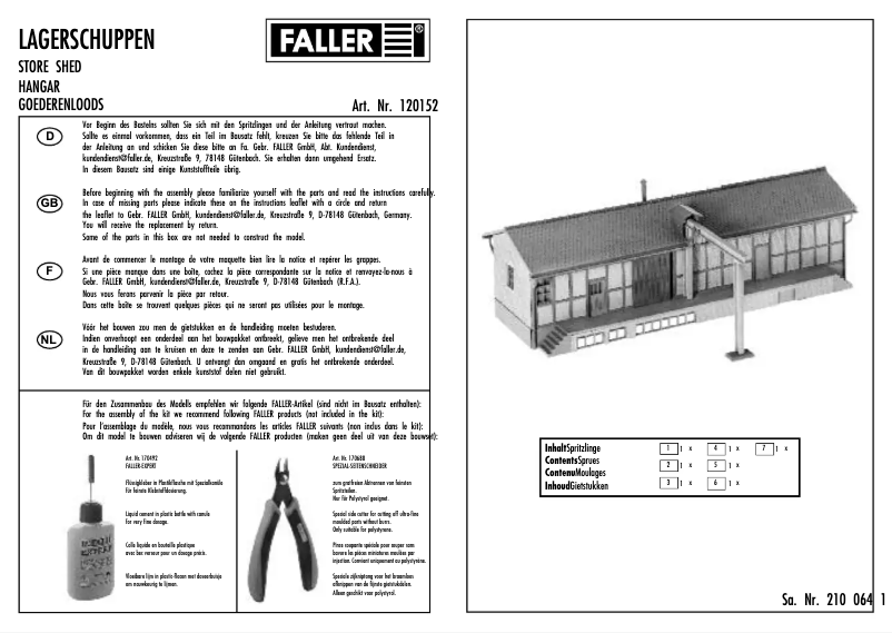 First page image of the manual for 120152