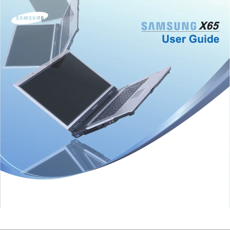 First page image of the manual for X65