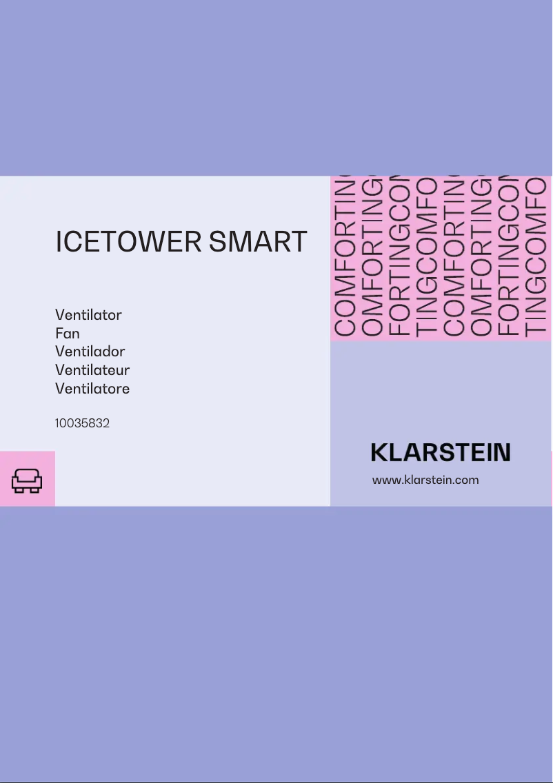 First page image of the manual for Icetower Smart