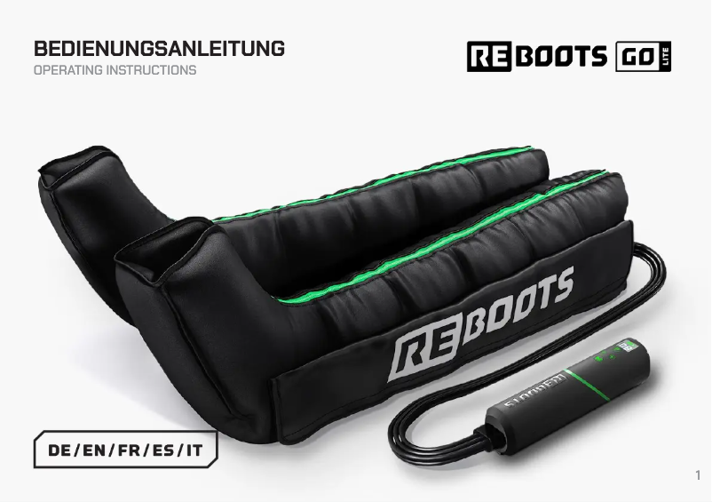 First page image of the manual for GO Lite