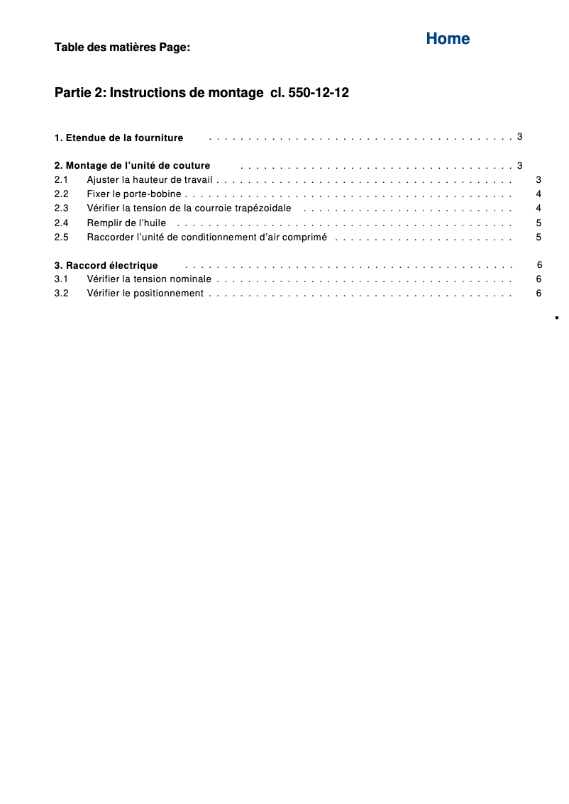 First page image of the manual for 550-12-12