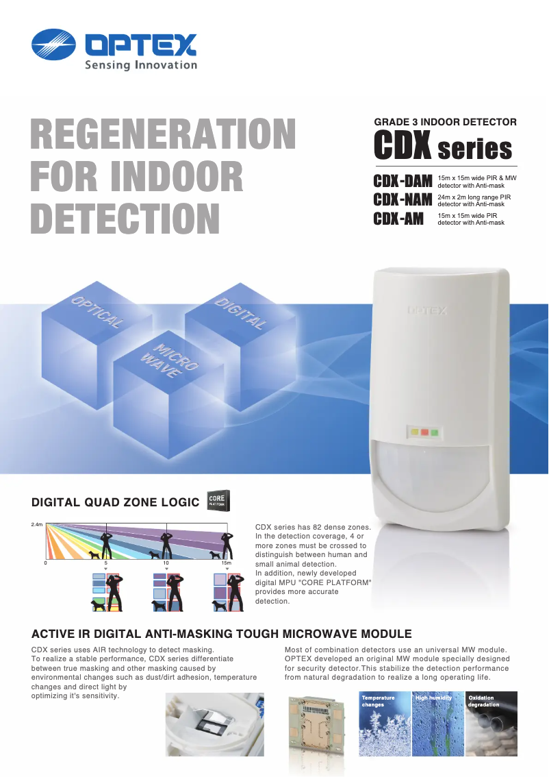 First page image of the manual for CDX-NAM