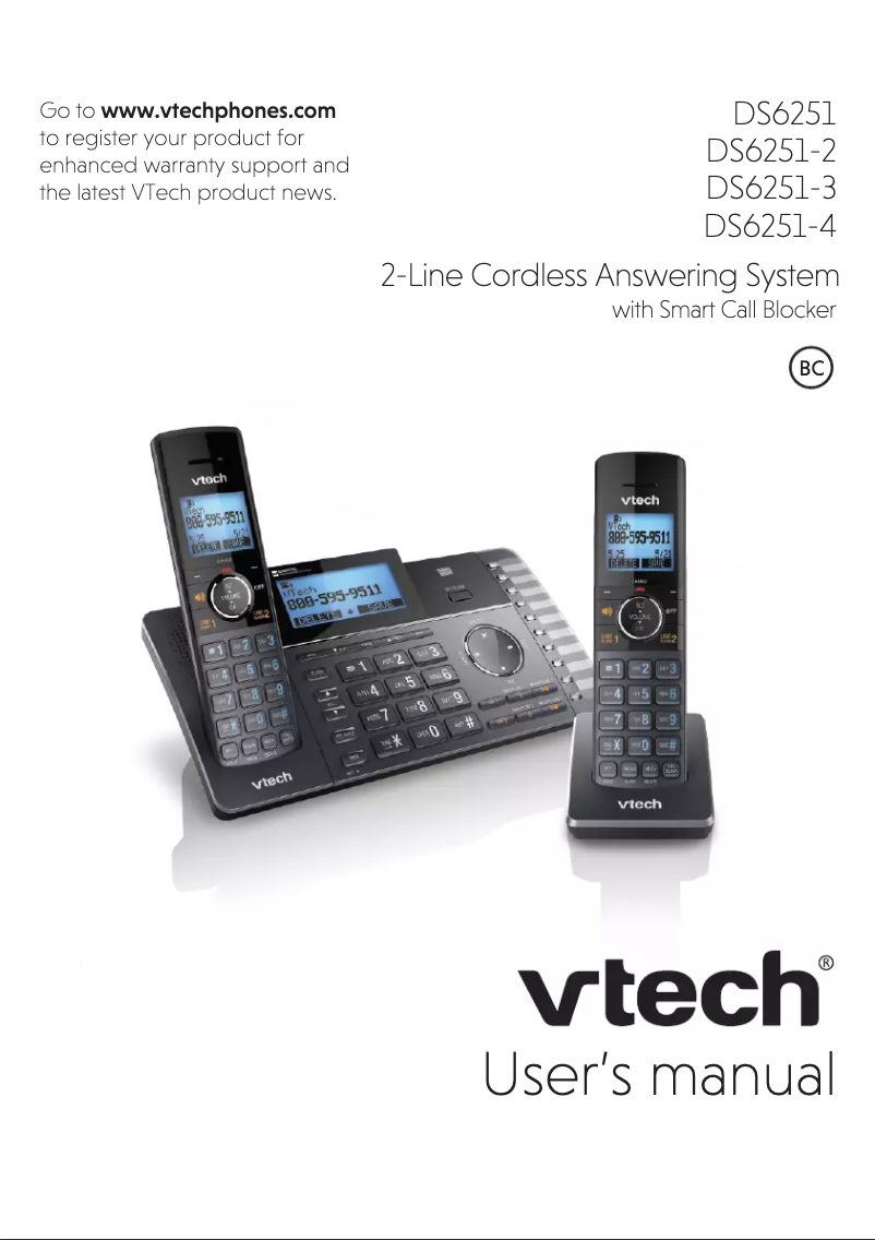 First page image of the manual for DS6251