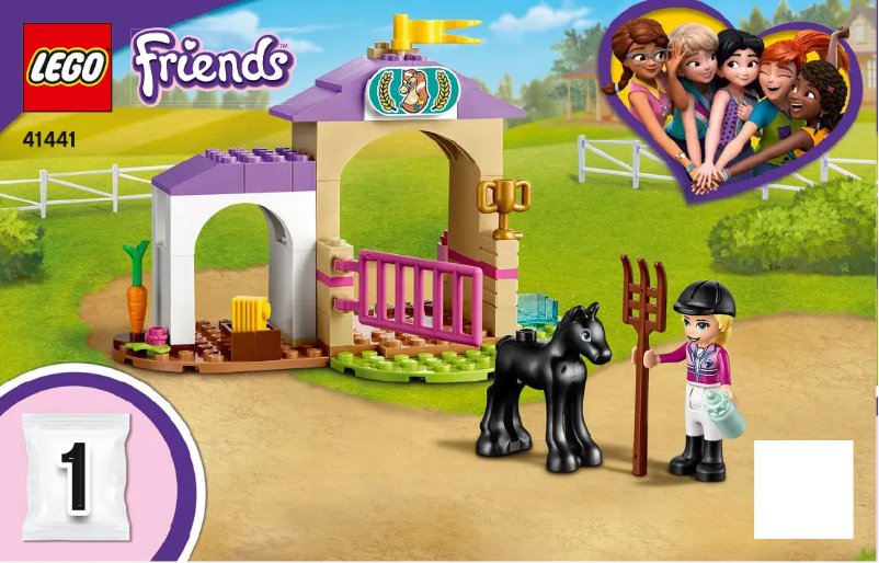 First page image of the manual for Juniors Friends 41441