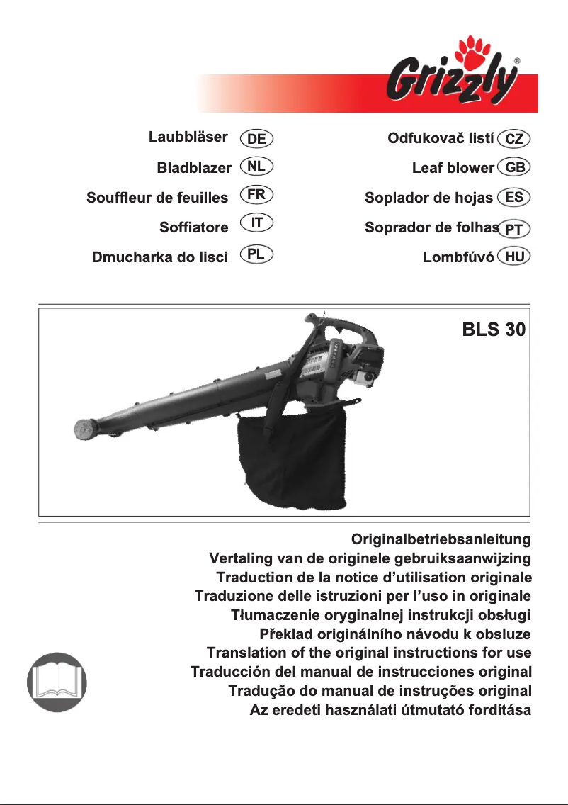 First page image of the manual for BLS 30