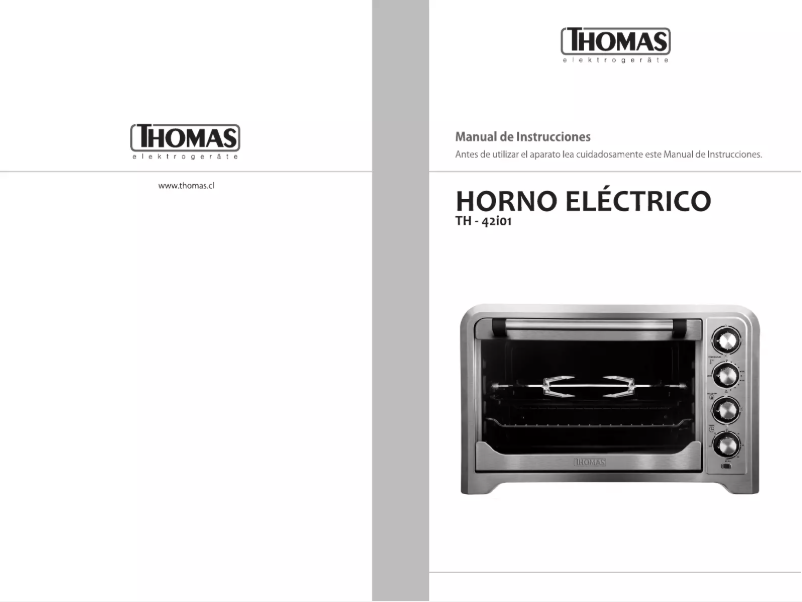 First page image of the manual for TH-42I01