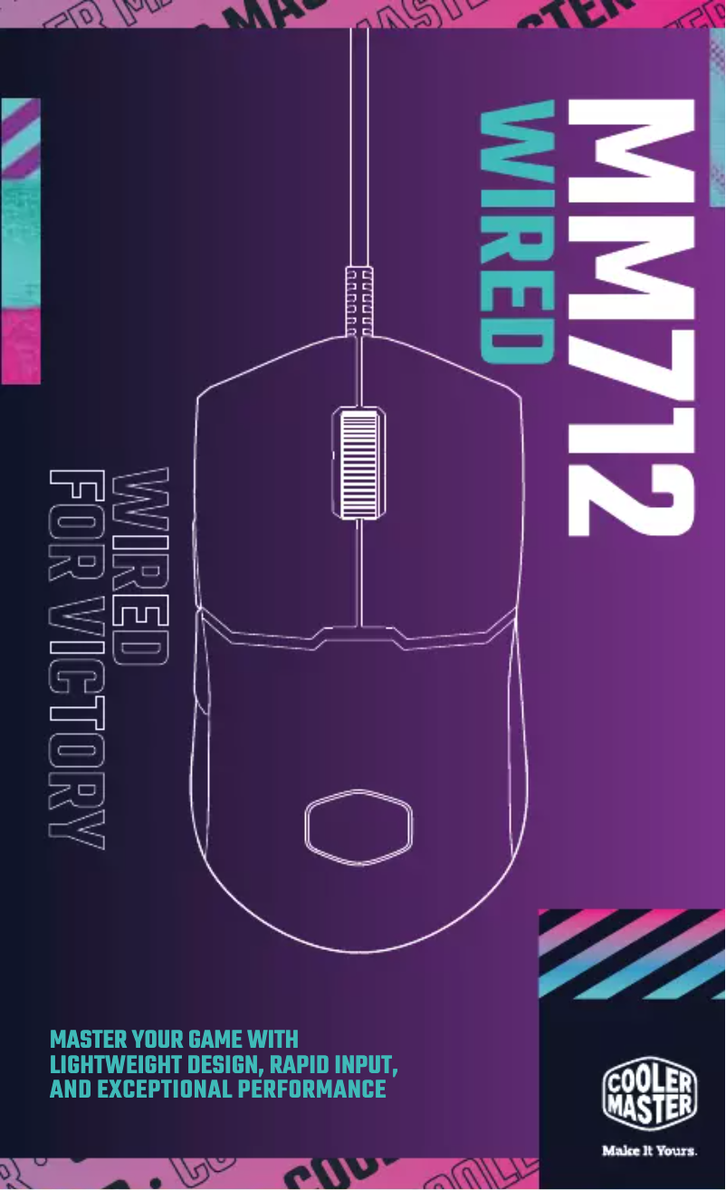 First page image of the manual for MM712 Wires