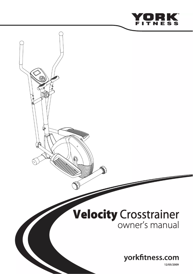 First page image of the manual for Velocity