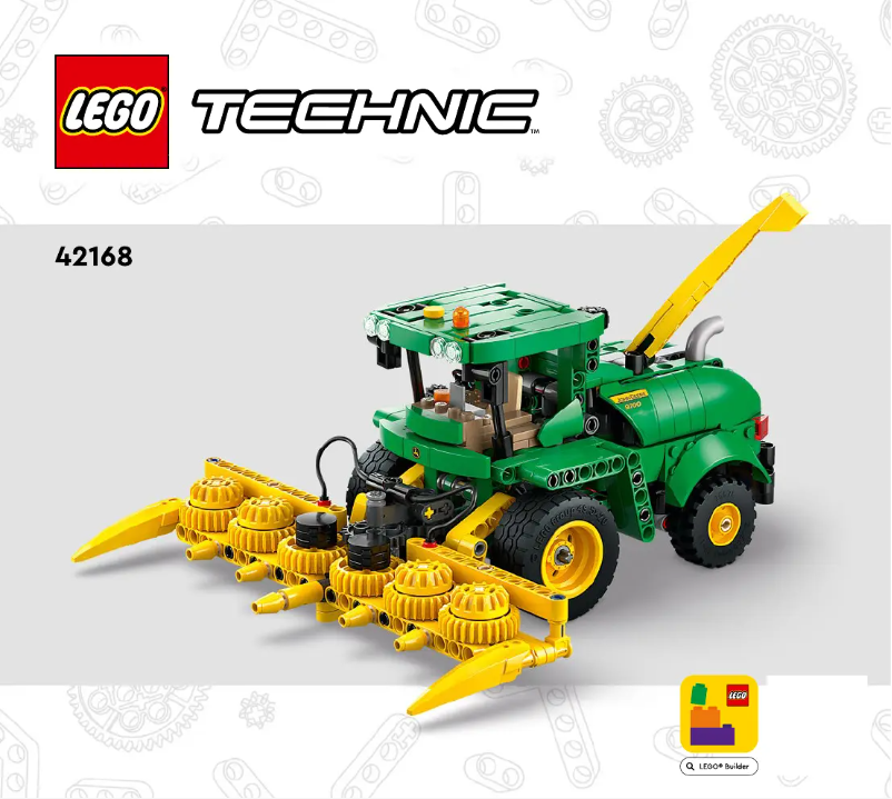 Page 1 of the manual User Manual Lego Technic 42168