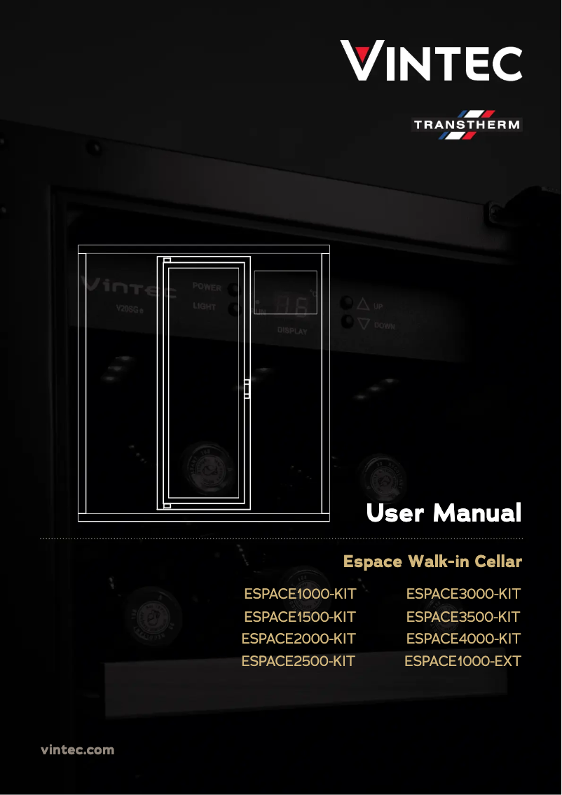 Page 1 of the manual User Manual Vintec ESPACE1000-KIT