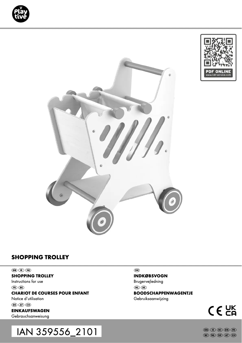 First page image of the manual for IAN 359556
