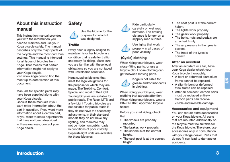 First page image of the manual for Prominence