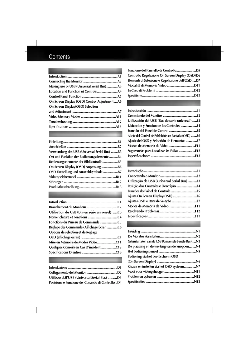 First page image of the manual for 793FT