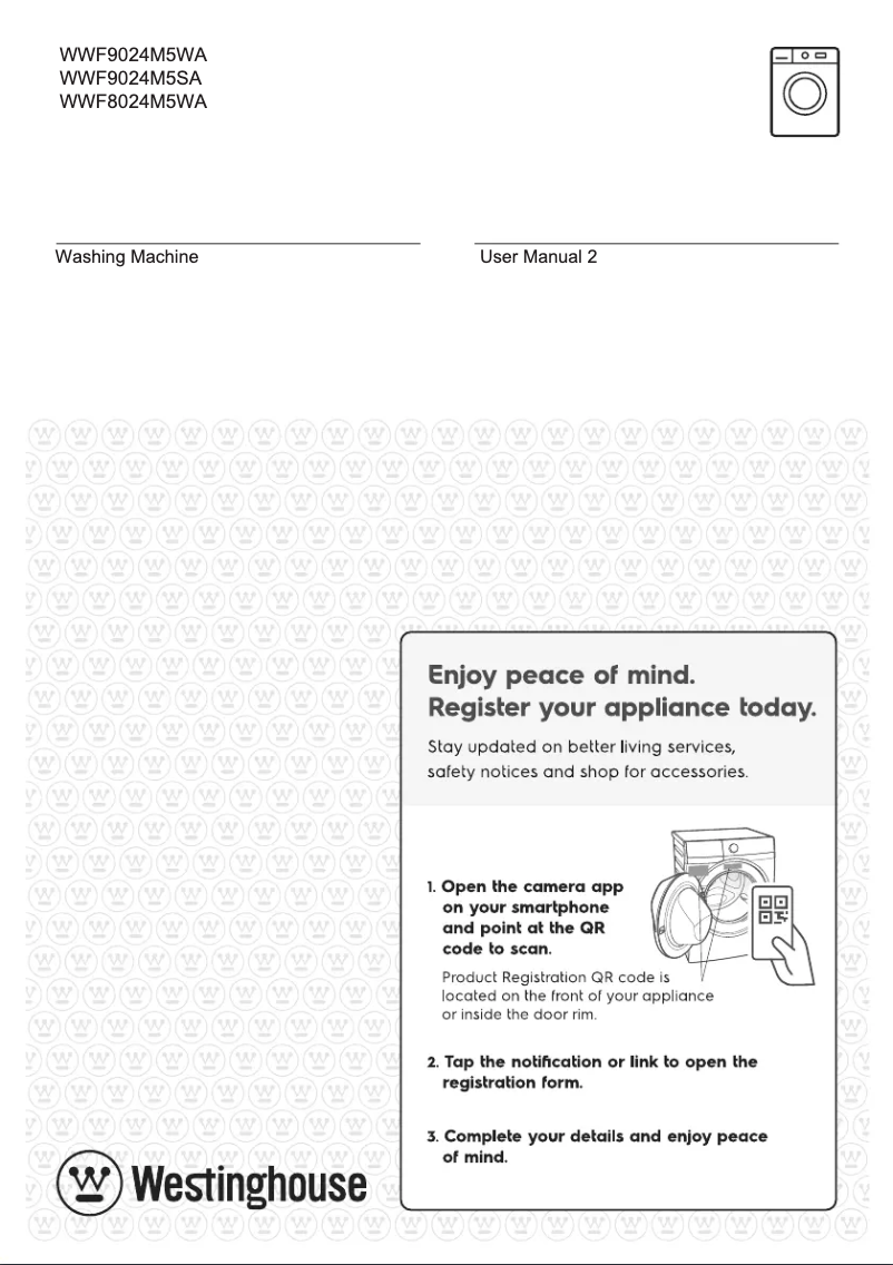 Image de la première page du manuel de l'appareil WWF9024M5