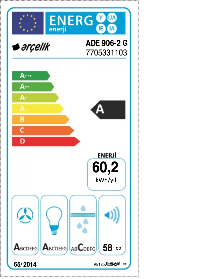 First page image of the manual for ADE 906-2 G