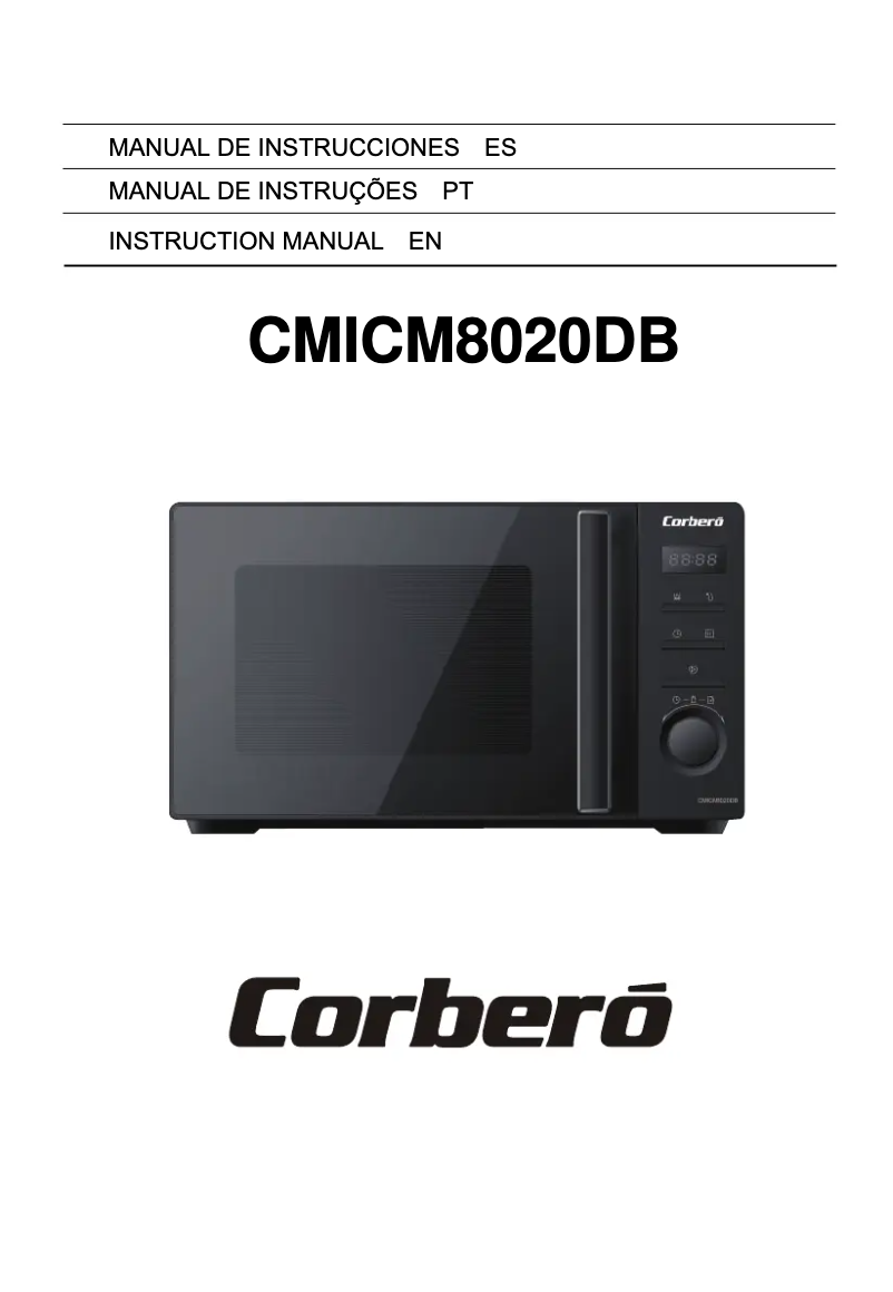 First page image of the manual for CMICM8020DB