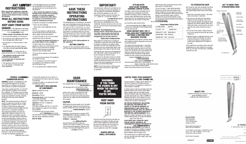 First page image of the manual for CS600