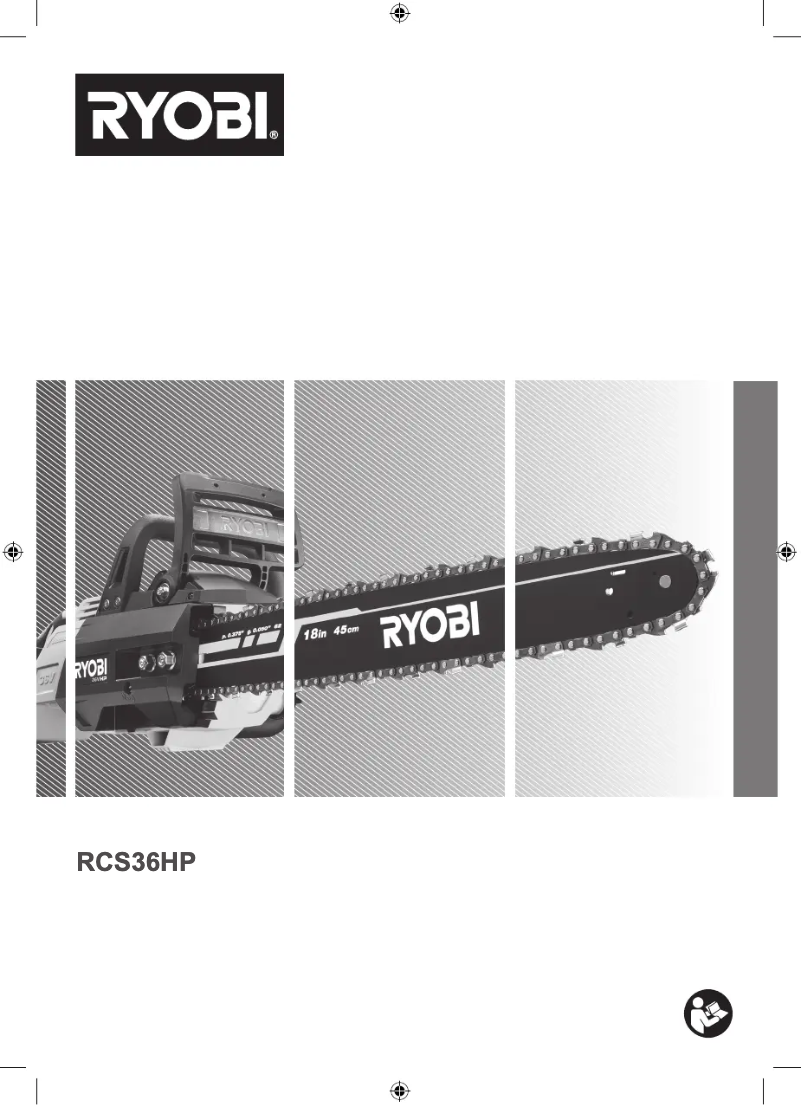 Page 1 of the manual User Manual RYOBI RCS36HP