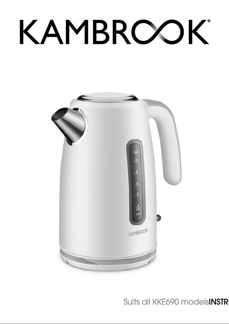 Page 1 of the manual User Manual Kambrook Scandi Chic KKE690CHR