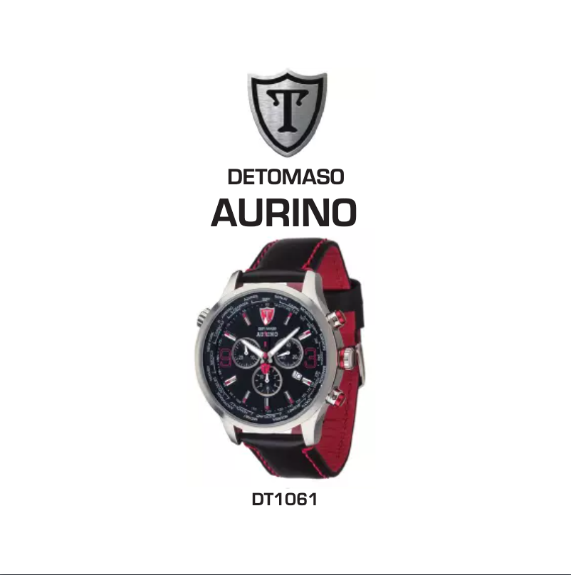 First page image of the manual for Aurino DT1061