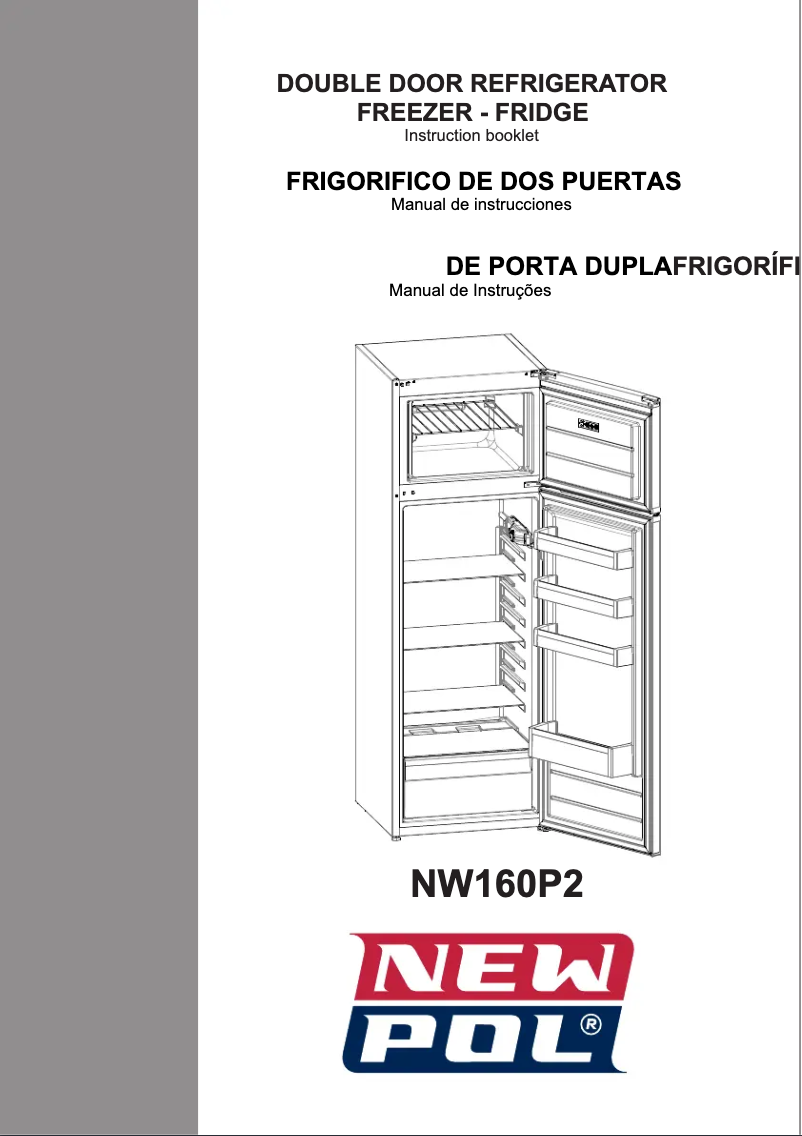 Page 1 of the manual User Manual New Pol NW160P2